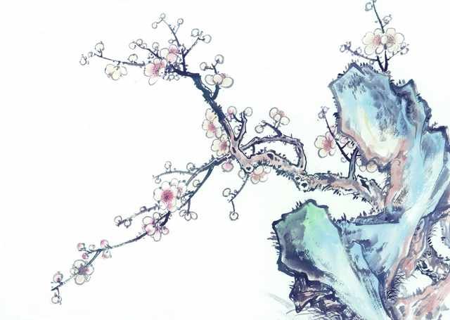 chinese master paintings gu sung c art s05 A4 Photo Print
