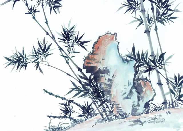 chinese master paintings gu sung c art s050 A4 Photo Print
