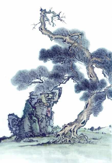 chinese master paintings gu sung c art s053 A4 Photo Print