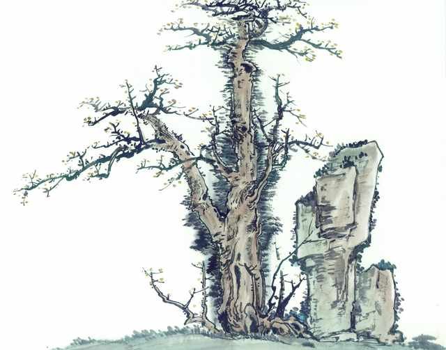 chinese master paintings gu sung c art s06 A4 Photo Print