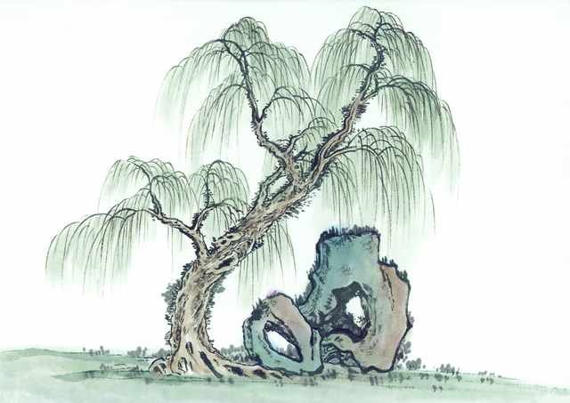 chinese master paintings gu sung c art s061 A4 Photo Print