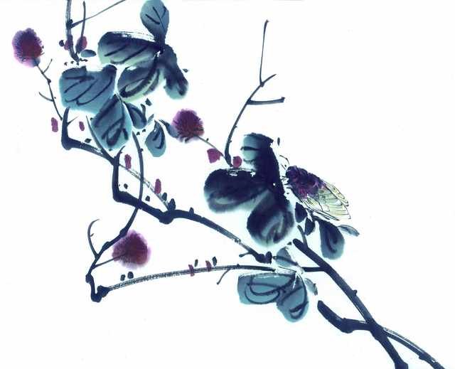 chinese master paintings insects c art i024 A4 Photo Print