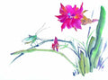 chinese master paintings insects c art i027 A4 Photo Print