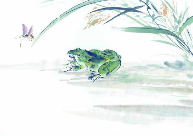 chinese master paintings insects c art i028 A4 Photo Print