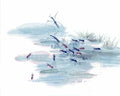 chinese master paintings insects c art i045 A4 Photo Print