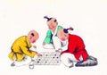 chinese master paintings kids c art k015 A4 Photo Print