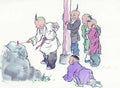 chinese master paintings kids c art k030 A4 Photo Print