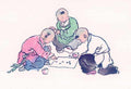 chinese master paintings kids c art k051 A4 Photo Print
