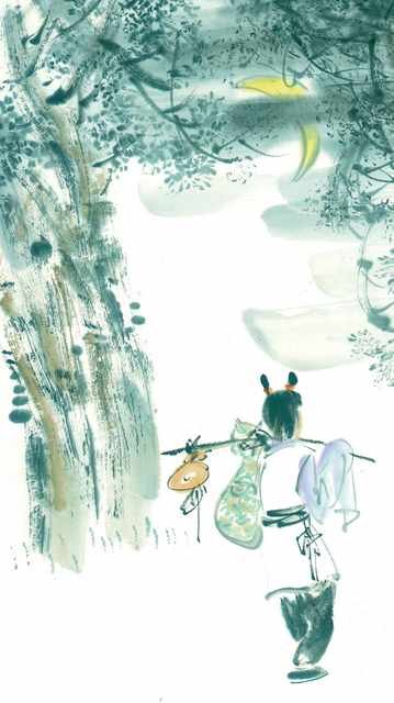 chinese master paintings people c art p020 A4 Photo Print