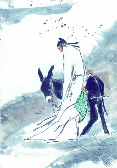 chinese master paintings people c art p024 A4 Photo Print