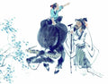 chinese master paintings people c art p027 A4 Photo Print