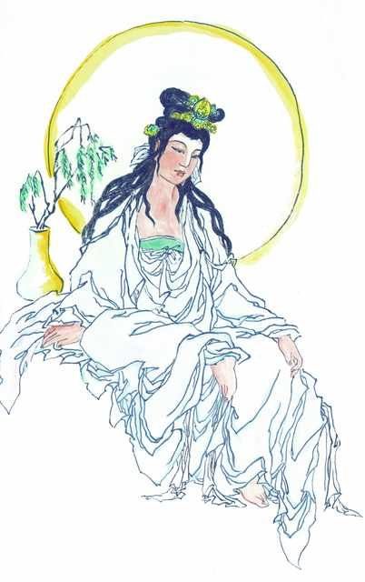 chinese master paintings people c art p042 A4 Photo Print
