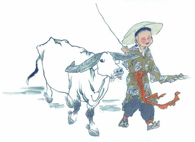 chinese master paintings people c art p058 A4 Photo Print