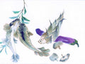 chinese master paintings vegetable fruits c art v042 A4 Photo Print