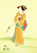 chinese master paintings women lady c art l0103 A4 Photo Print