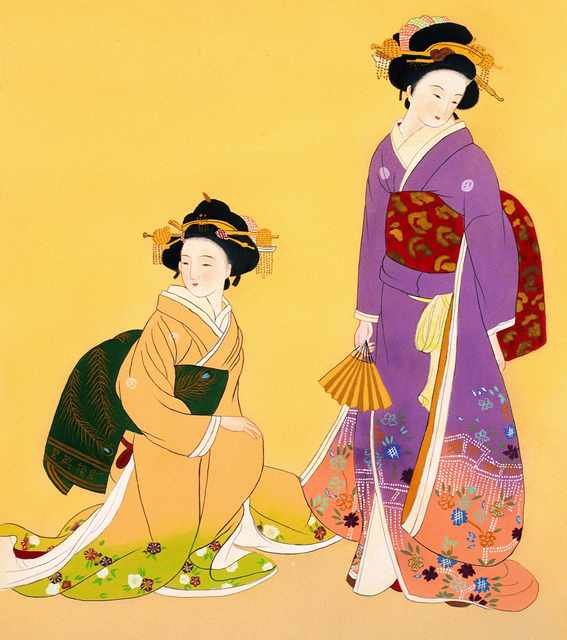 chinese master paintings women lady c art l0123 A4 Photo Print