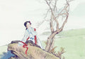 chinese master paintings women lady c art l0149 A4 Photo Print