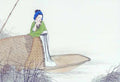 chinese master paintings women lady c art l0153 A4 Photo Print