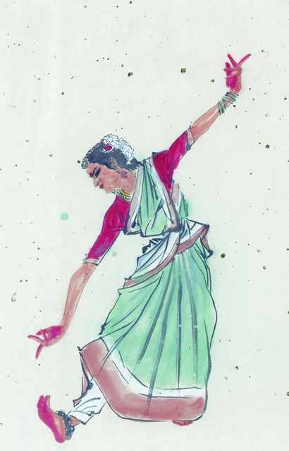 chinese master paintings women lady c art l041 A4 Photo Print