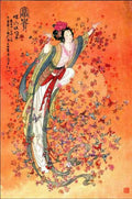 chinese master paintings women lady c art l046 A4 Photo Print