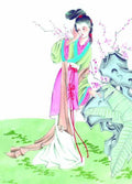 chinese master paintings women lady c art l050 A4 Photo Print
