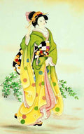 chinese master paintings women lady c art l064 A4 Photo Print