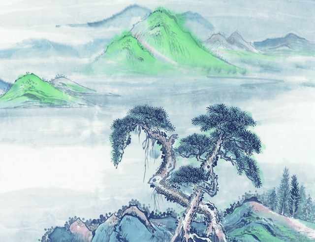 chinese master paintings women nature c art n012 A4 Photo Print