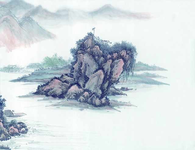 chinese master paintings women nature c art n014 A4 Photo Print