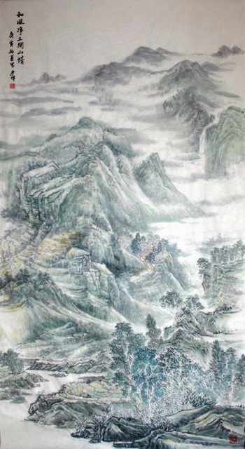 chinese master paintings women nature c art n0146 A4 Photo Print