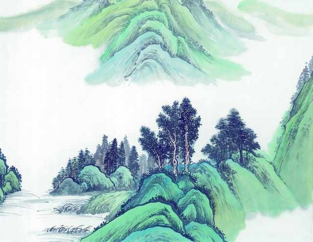 chinese master paintings women nature c art n018 A4 Photo Print