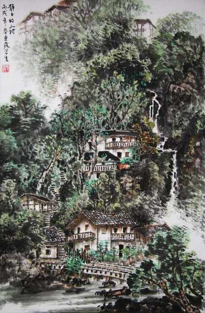 chinese master paintings women nature c art n0180 A4 Photo Print