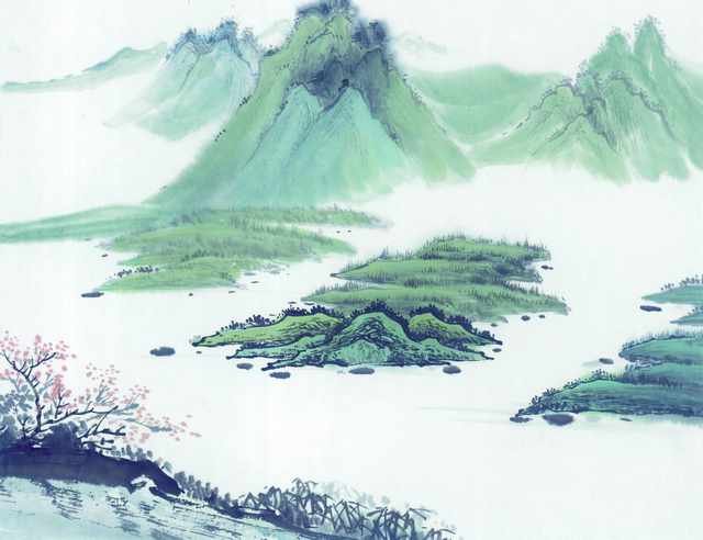chinese master paintings women nature c art n019 A4 Photo Print