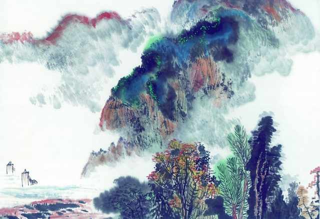chinese master paintings women nature c art n02 A4 Photo Print