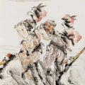 chinese master paintings women nature c art n0219 A4 Photo Print