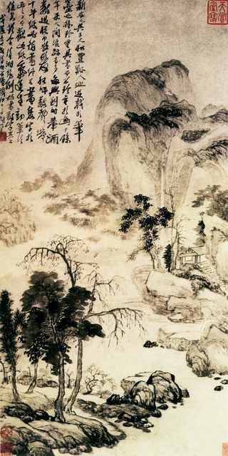 chinese master paintings women nature c art n0267 A4 Photo Print