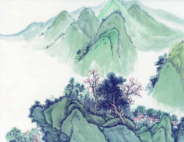 chinese master paintings women nature c art n03 A4 Photo Print
