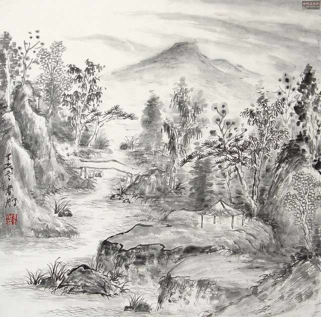 chinese master paintings women nature c art n0318 A4 Photo Print