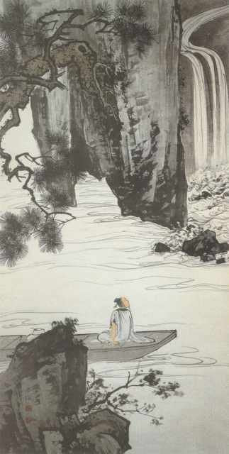chinese master paintings women nature c art n0320 A4 Photo Print