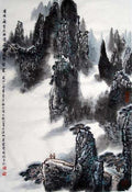 chinese master paintings women nature c art n0380 A4 Photo Print
