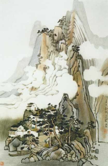 chinese master paintings women nature c art n0432 A4 Photo Print