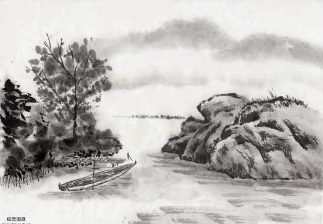 chinese master paintings women nature c art n0457 A4 Photo Print