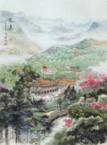 chinese master paintings women nature c art n0525 A4 Photo Print