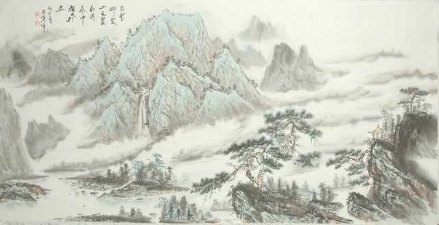 chinese master paintings women nature c art n0559 A4 Photo Print