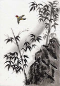 chinese master paintings women nature c art n0584 A4 Photo Print