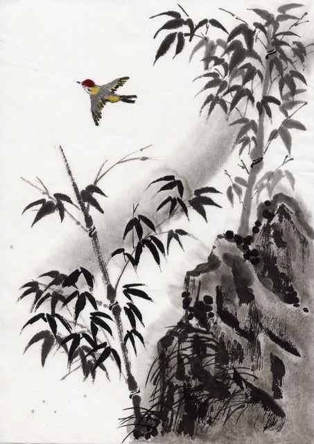 chinese master paintings women nature c art n0584 A4 Photo Print