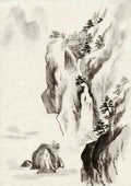 chinese master paintings women nature c art n0588 A4 Photo Print