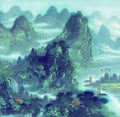 chinese master paintings women nature c art n0593 A4 Photo Print