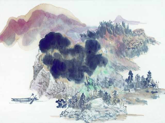 chinese master paintings women nature c art n0603 A4 Photo Print