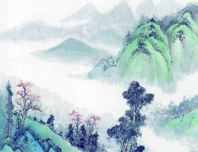 chinese master paintings women nature c art n0613 A4 Photo Print