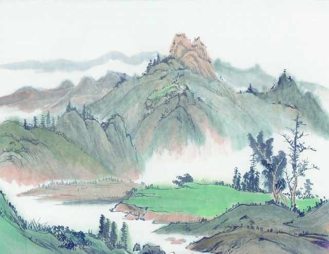 chinese master paintings women nature c art n0616 A4 Photo Print